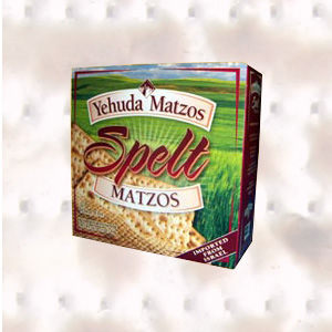 Yehuda Spelt Matzos 454 gr. Under the supervision of the Jerusalem Chief Rabbinate and the OU