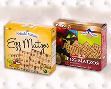 Yehuda Egg Matzos 300g. Under the supervision of the Jerusalem Chief Rabbinate and the OU