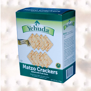 Yehuda Matzo Crackers (Ashira) 170 gr (6 oz.)